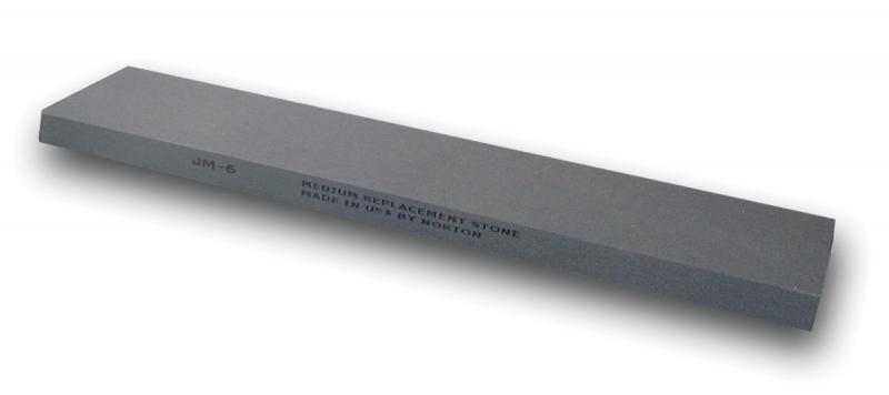 12� x 2.75� x 0.75� JM6 Medium Crystolon Norton Sharpening Stone - Replacement Oil Stone